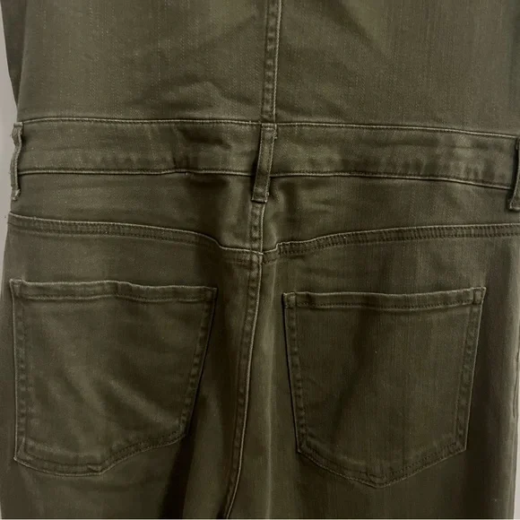 FOREVER 21 olive denim sleeveless utility jumpsuit - Picture 13 of 13